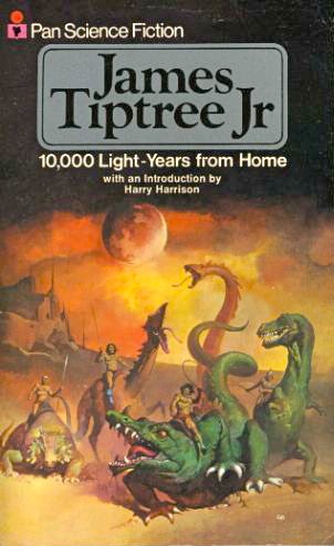 a cover of 10,000 light years from home with a bunch of barbarians riding dinosaurs